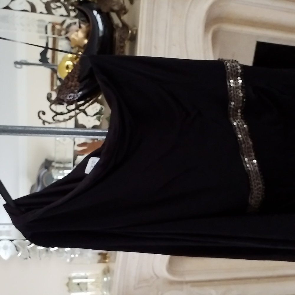 Cache. One-Shoulder, Cascading, Draped-Sleeve, Ru… - image 5